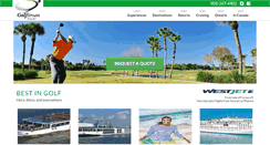 Desktop Screenshot of golfstreamtravel.com
